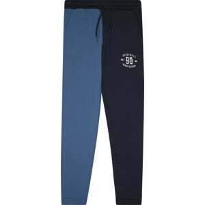 Jack & Jones Junior Kalhoty 'Division' kouřově modrá / noční modrá / bílá