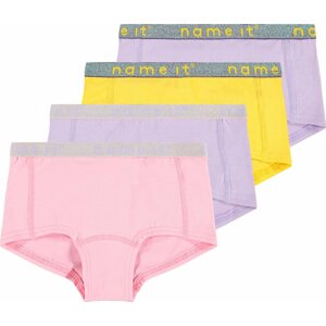 NAME IT Spodní prádlo žlutá / světle fialová / růžová