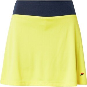 FILA Sportovní sukně 'Elliot' námořnická modř / žlutá / červená