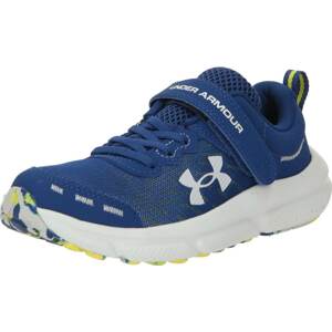 UNDER ARMOUR Sportovní boty 'Assert 10' modrá / svítivě žlutá / bílá