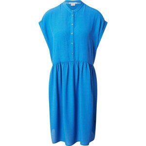 ESPRIT Košilové šaty modrá