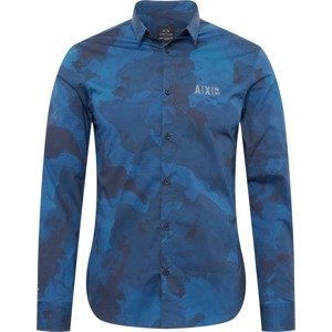 ARMANI EXCHANGE Košile 'CAMICIA' modrá / námořnická modř