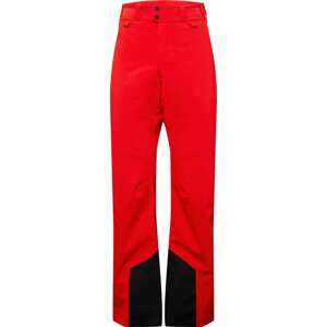 PEAK PERFORMANCE Sportovní kalhoty červená / černá