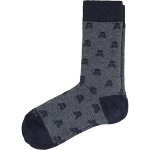 Scalpers Ponožky námořnická modř / šedá