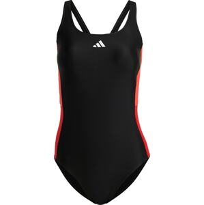 ADIDAS PERFORMANCE Sportovní plavky světle červená / černá / bílá