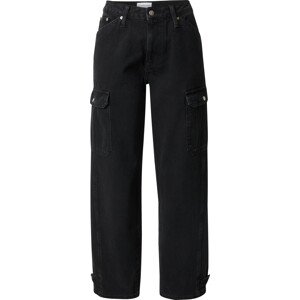 Calvin Klein Jeans Džíny s kapsami černá džínovina