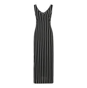JDY Tall Letní šaty 'STARR' černá / bílá