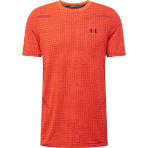 UNDER ARMOUR Funkční tričko oranžová / tmavě červená