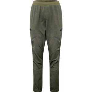 UNDER ARMOUR Sportovní kalhoty 'UNSTOPPABLE' marine modrá / tmavě zelená