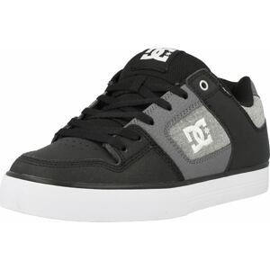 DC Shoes Tenisky 'Pure' šedá / černá / bílá