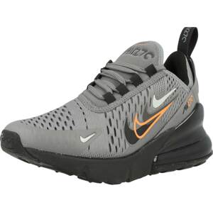 Nike Sportswear Tenisky šedá / oranžová / černá / bílá