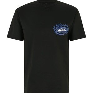 QUIKSILVER Funkční tričko 'MIX SESSION ' modrá / černá / bílá