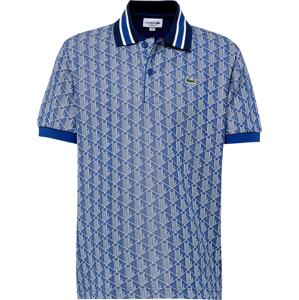 LACOSTE T-Shirt modrá / námořnická modř / bílá