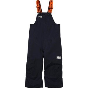 HELLY HANSEN Sportovní kalhoty 'RIDER 2' námořnická modř / světle šedá / oranžová