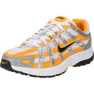 Nike Sportswear Tenisky 'P-6000' jasně oranžová / černá / stříbrná / bílá