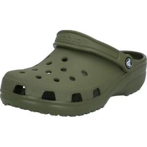 Pantofle Crocs zelená