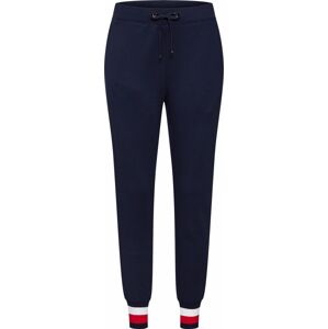 Kalhoty 'Heritage' Tommy Hilfiger tmavě modrá / červená / bílá