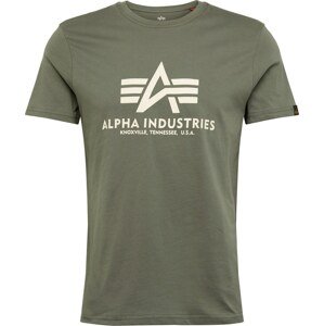 Tričko alpha industries zelená