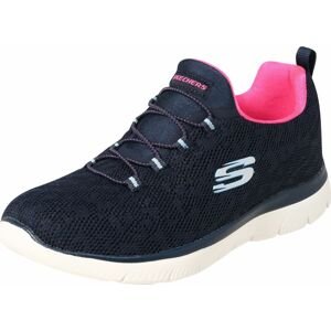 Tenisky 'Summits' Skechers námořnická modř / opálová / pink / bílá