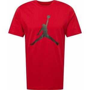 Tričko Jordan ohnivá červená / černá