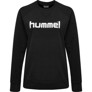 Sportovní mikina Hummel černá / bílá
