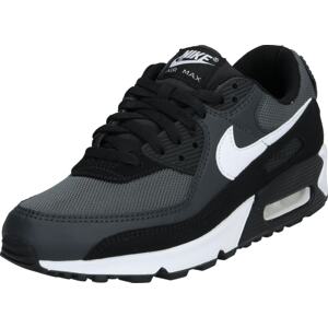 Tenisky 'AIR MAX 90' Nike Sportswear šedá / černá / bílá