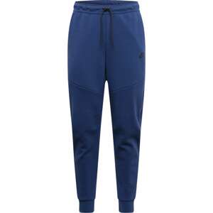Kalhoty Nike Sportswear modrá / černá