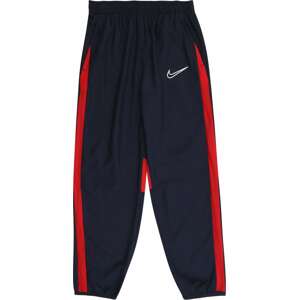 Sportovní kalhoty Nike námořnická modř / červená