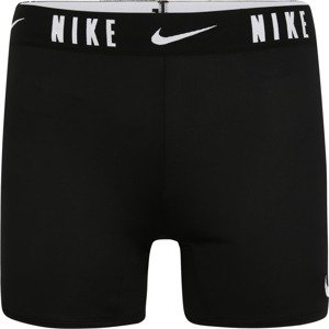 Sportovní kalhoty 'Trophy' Nike černá / bílá