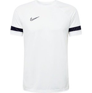Funkční tričko 'Academy 21' Nike černá / bílá