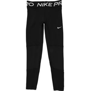 Sportovní kalhoty Nike světle šedá / černá / bílá