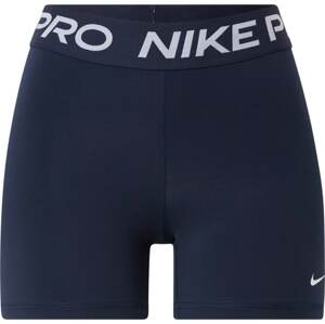 Sportovní kalhoty 'Pro 365' Nike námořnická modř / bílá