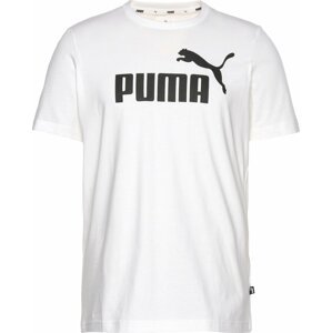 Tričko 'Essential' Puma černá / bílá