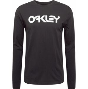 Funkční tričko 'MARK II' Oakley černá / bílá