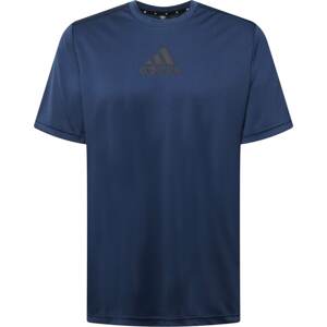 Funkční tričko ADIDAS SPORTSWEAR tmavě modrá / černá