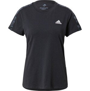 Funkční tričko ADIDAS SPORTSWEAR tmavě šedá / černá / bílá