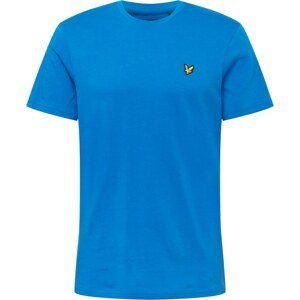Tričko 'Plain' Lyle & Scott královská modrá / žlutá