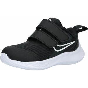 Sportovní boty 'Runner 3' Nike černá / bílá