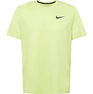 Funkční tričko Nike limone / černá