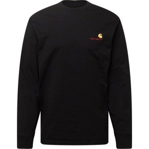 Tričko Carhartt WIP žlutá / červená / černá