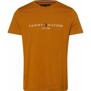 Tričko Tommy Hilfiger námořnická modř / karamelová / červená / bílá