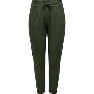 Kalhoty se sklady v pase 'ONLPOPTRASH' Only Tall zelená