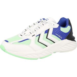 Sportovní boty Hummel modrá / zelená / černá / bílá