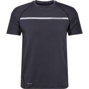 Funkční tričko 'Serzo' ENDURANCE světle šedá / černá