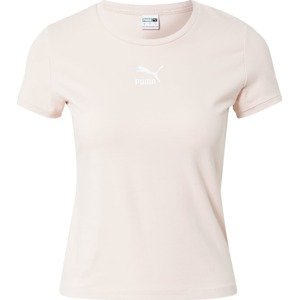 Tričko Puma pastelově růžová / bílá