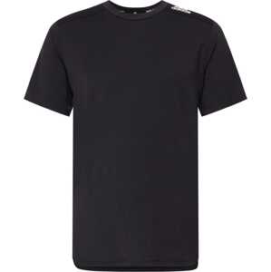 Funkční tričko 'Designed for Training' ADIDAS SPORTSWEAR černá / bílá