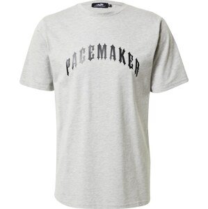 Tričko 'PASICS BIG LOGO T' Pacemaker antracitová / šedý melír