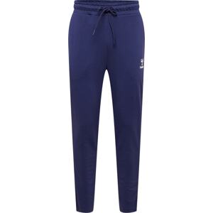 Sportovní kalhoty Hummel námořnická modř / bílá