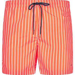 Plavecké šortky SKINY jasně oranžová / bílá