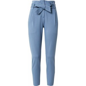 Kalhoty se sklady v pase 'BAILEY' Vero Moda kouřově modrá